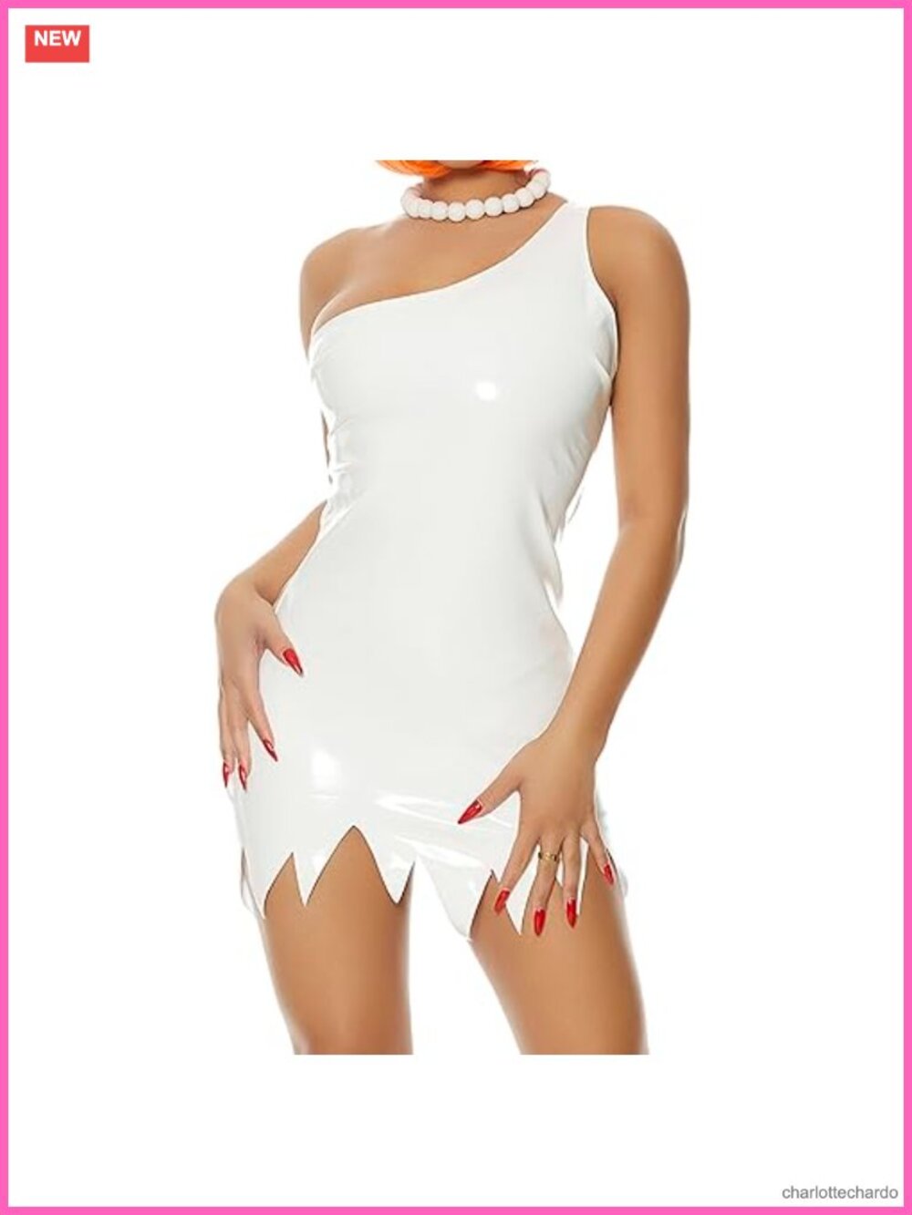 Forplay Wife Life Cartoon Character Costume Dress Necklace